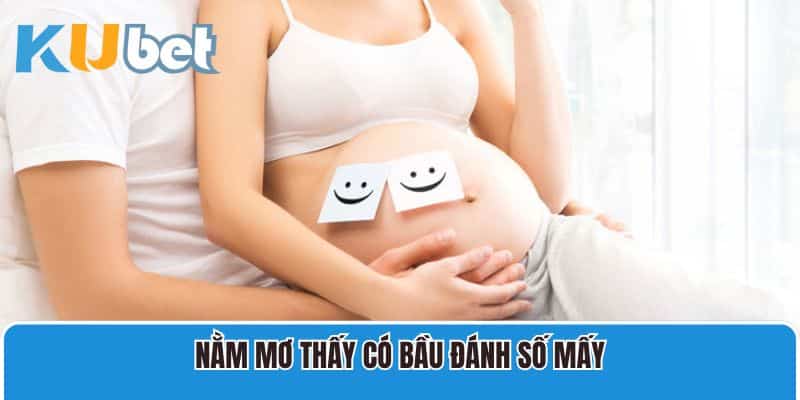 Nằm mơ thấy có bầu đánh số mấy