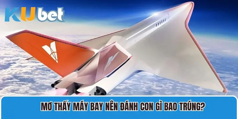 Mơ thấy máy bay nên đánh con gì bao trúng?